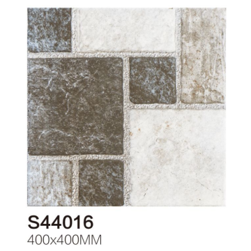 Rustic 3D Non-Slip Glazed Ceramic Tiles for Balcony Gardens
