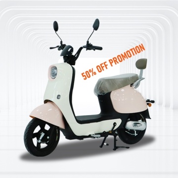 High-Performance Dual-Seated Electric Moped: Easy to Use and Perfect for Adults