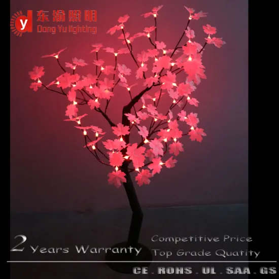 Outdoor or indoor waterproof project decorative LED change color maple tree light