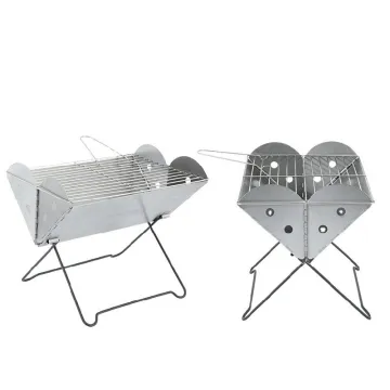 Charcoal Smokers Type Outdoor Stainless Steel Foldable Barbecue Bbq Grills