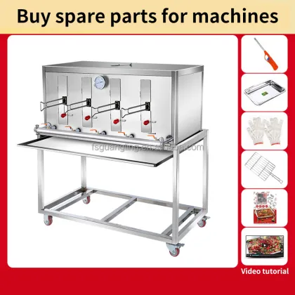 Stainless Steel Commercial Charcoal Grill Furnace for Smokeless Grilled Fish and Chicken Bbq