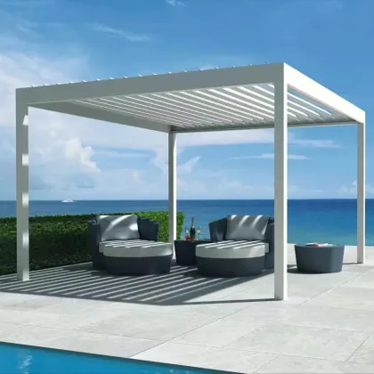 Modern Automatic Waterproof Outdoor Garden Courtyard Bower