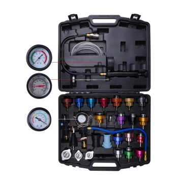 Viktec 28pcs Radiator Repair Car Strumenti - Kit di prova di pressione con adattatore in alluminio