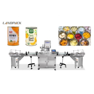 Landpack Automatic Fruit Can Sealing Machine for Food Canning