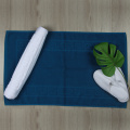 Hotel cotton thickened absorbent non-slip jacquard bath mat