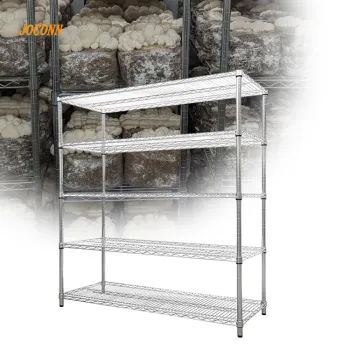 Factory Supply Metal Mesh Shelves for Mushroom Cultivation