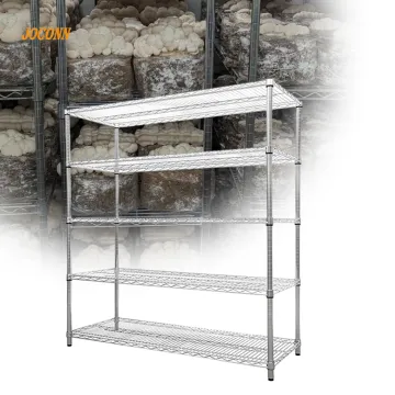 Factory Supply Metal Mesh Shelves for Mushroom Cultivation