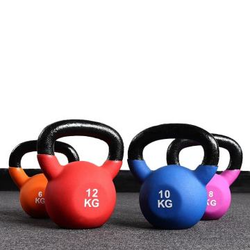 Dinuo Allzweckfarbe Vinyl-beschichtete Kettlebell-Silver Kettlebell mit einem breiten, einfach zu griffenen Griff: Ihr ultimativer Fitnesspartner