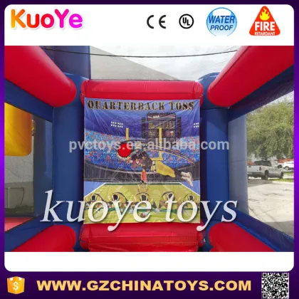 football field goal game football challenge sport game with kick n throw