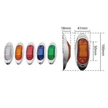 12V/24V Motorhome Caravan Trailer Truck LED Clearance Lights - Side Marker Lights for RVs