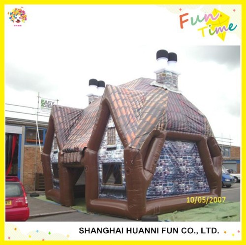 2015 customized outdoor inflatable bar, inflatable house for sale