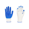 Guantes protectores de nitrilo de hilo blanco transpirable nylon