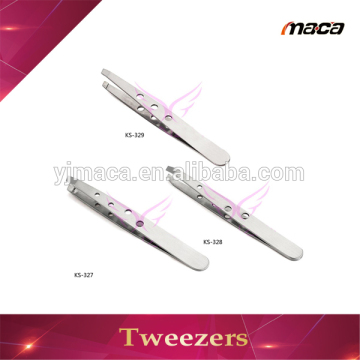 high quality slanted tip eyebrow tweezers manicure tweezer scissors