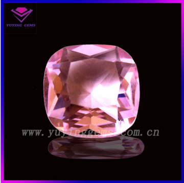 Cushion Cut Stone Crystal Wholesale Loose Pink Glass Gems