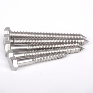 Coach Screws Wood Screws Lag Screws Stainlss Steel DIN571 Hex Lag Screws