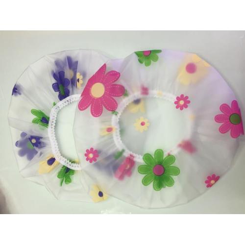 Cheap Plastic fashion shower Cap