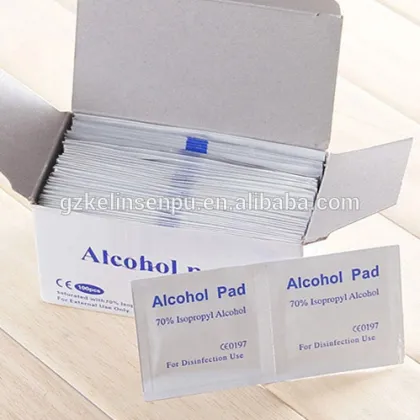 Disposable cotton swab medium alcohol prep pads