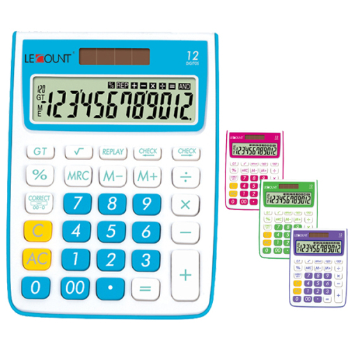 12 Digits Check & Correct Calculator (LC297)