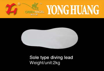 Sole Type Diving Lead, Diving Lead