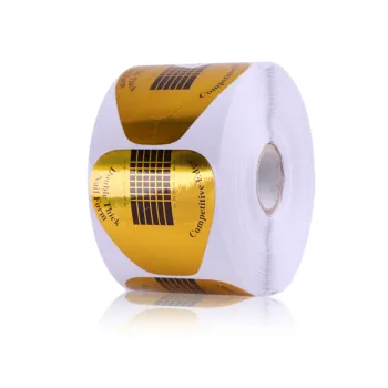 High Quality Acrylic Nail Paper Forms - 100pcs/300pcs/500pcs for Nail Tips Extension
