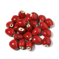 20pcs per bag ceramic beads colorful heart