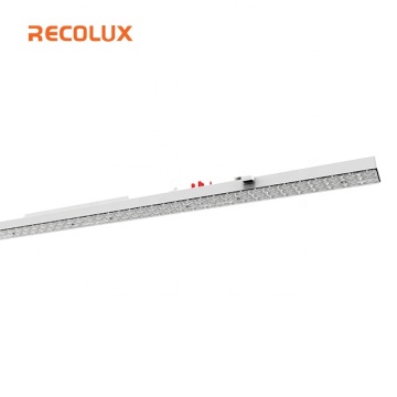 Aluminum Housing LED Linear Light Trunking System - 160Lm/w, IP54, White/Black