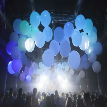 500mm RGB Sphere LED Hanging Lights: Brightening Your Space with Style