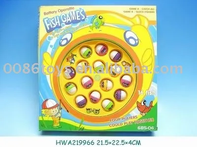 battery operated fishing games