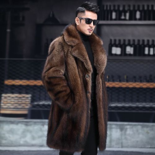 New Arrival Elegant Winter Faux Fur Coat