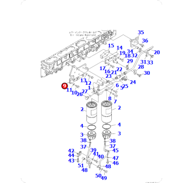 SAA6D170E-5BRACKET6245-71-5890