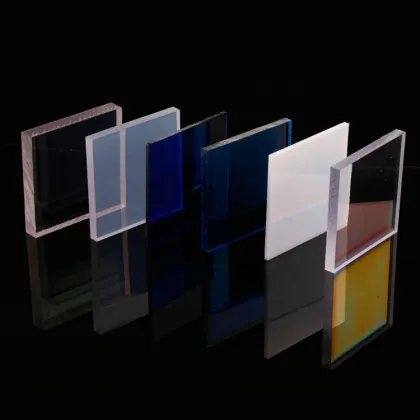 Polycarbonate color sheet roofing awing panel
