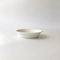 20oz-600ml Bagasse Oval Bowl Φ205mm