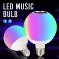Música jogando lâmpada LED sem fio Dimmable