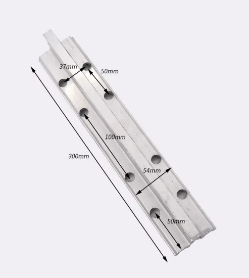 KONE Counterweight Guide Rail Fishplate HT60