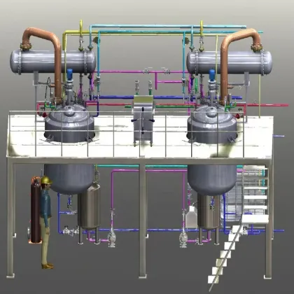 Stainless Steel Steam Single Jacket Limpet Coil for Heating in Active Ingredients Production Reactor Tanks