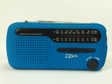 LED Solar Charge Radio with Am/FM