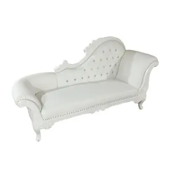 Hand Carved Antique CH2 Chaise Lounge Furniture