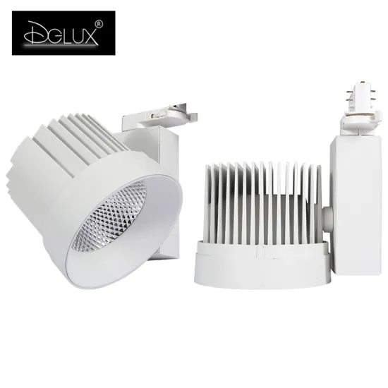 DGLUX Safety Lock Design LED Ceiling Track Light - Adjustable 10w to 40w