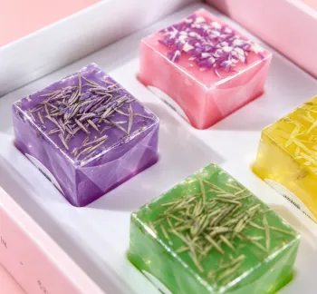 [Lin Die] Fresh Flower Soap Gift Box