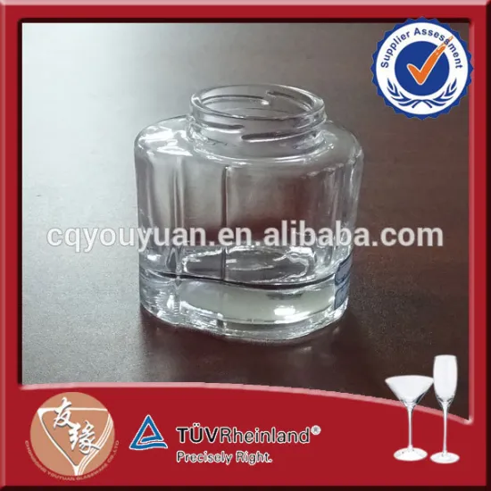 Custom high end cosmetic packaging glass bottle 200 ml