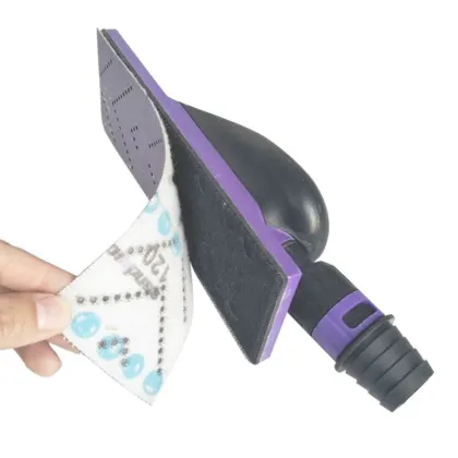 70mm Purple Sandpaper Sand Disc Abrasive 12m