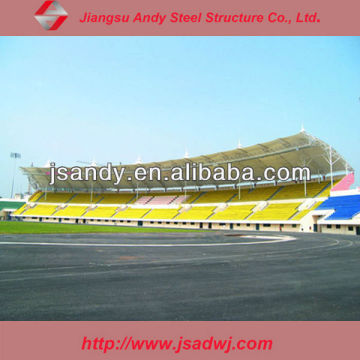 The school playground bleachers membrane structure