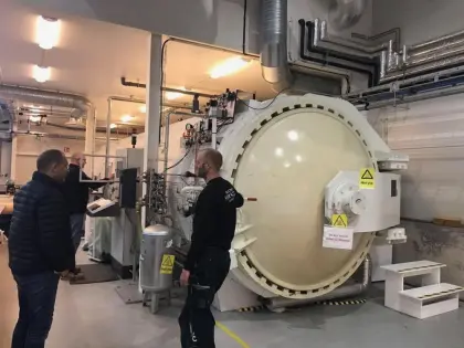 ASME Composite Carbon Fiber Autoclave