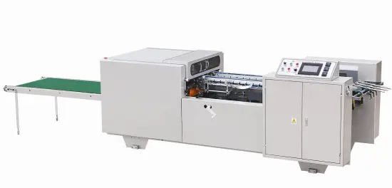 ZX-680 Upper and lower lid pasting box machine,packing machine