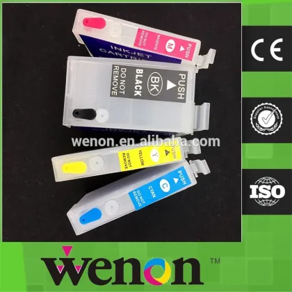 refillable ink cartridge for Epson WF-3640DTWF ink cartridge with chip
