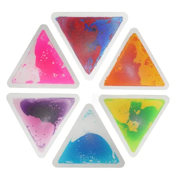 3D Fancy Sensory UV Liquid Tiles: Interactive Indoor Children's Toy Mat