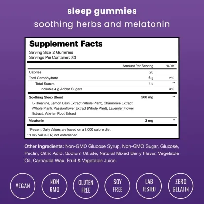 OEM Customized Sleep Melatonin Gummies for Sleep