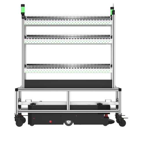 Mobile smart SMD reel storage cart ESD