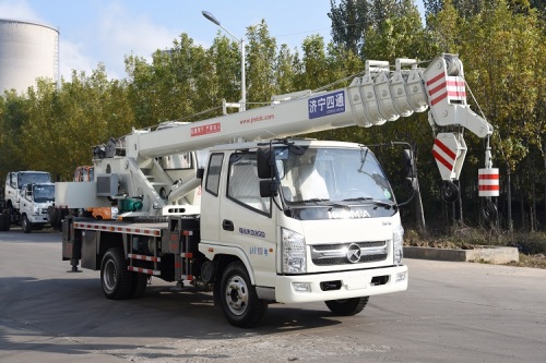 8 ton truck mounted crane