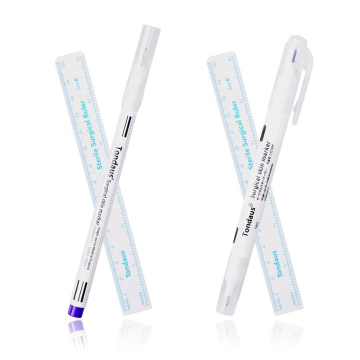 OEM ODM White Surgery Measuring Dual Piercing Microblading Set